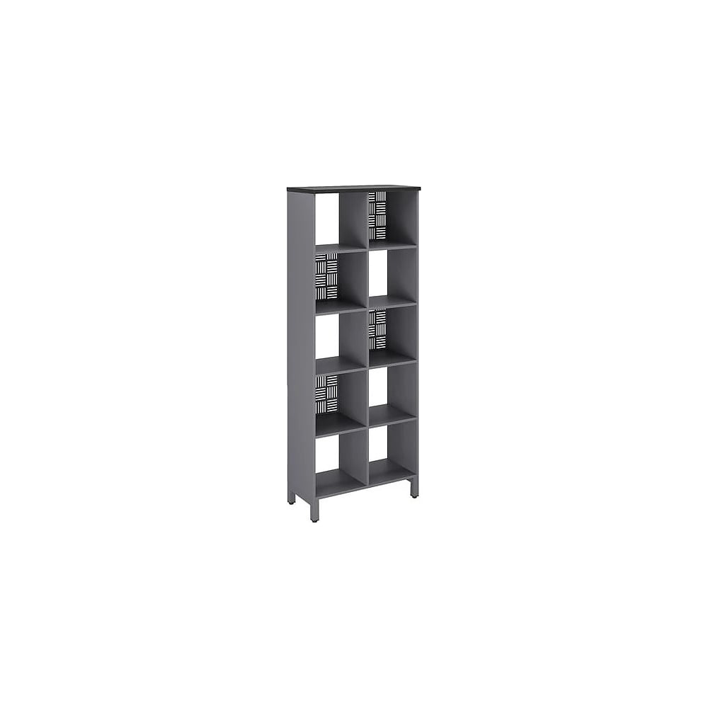 Стеллажная система Kobor SQ-5X2 graphite/wood 221551