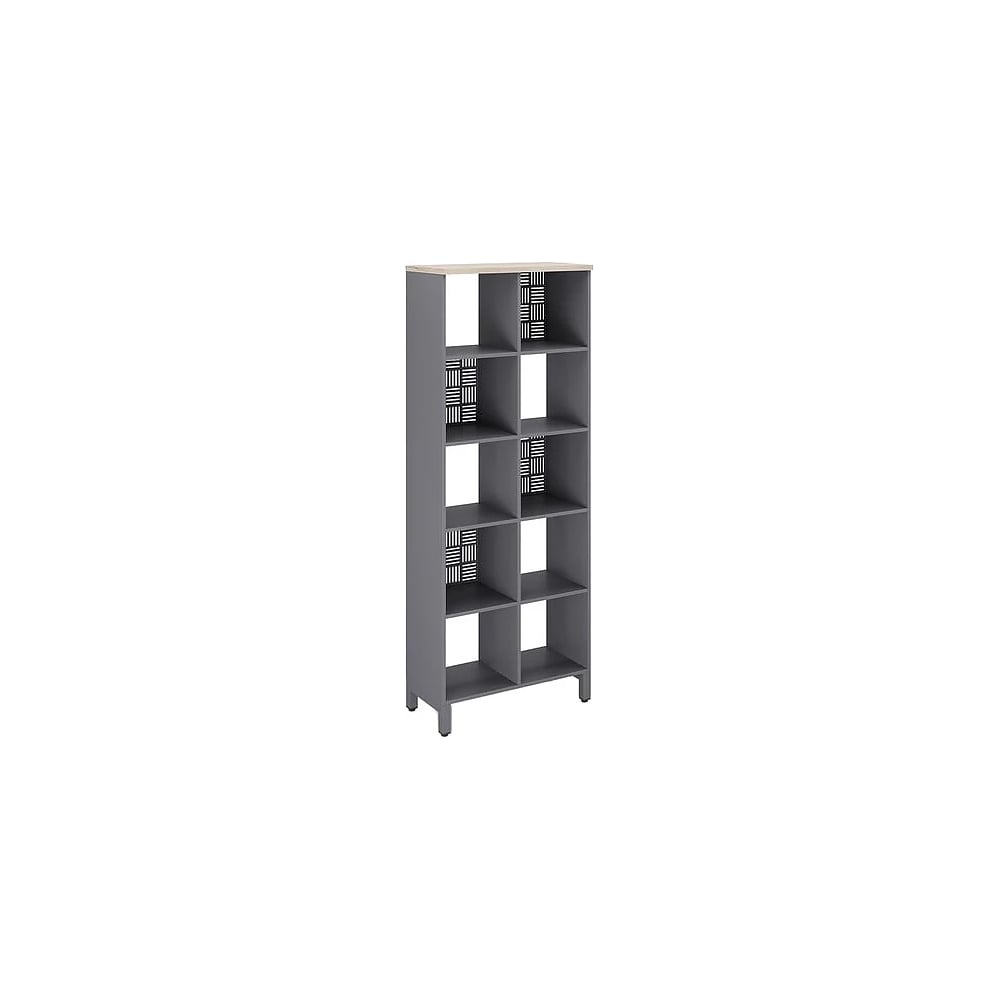 Стеллажная система Kobor SQ-5X2 graphite/natural 220458