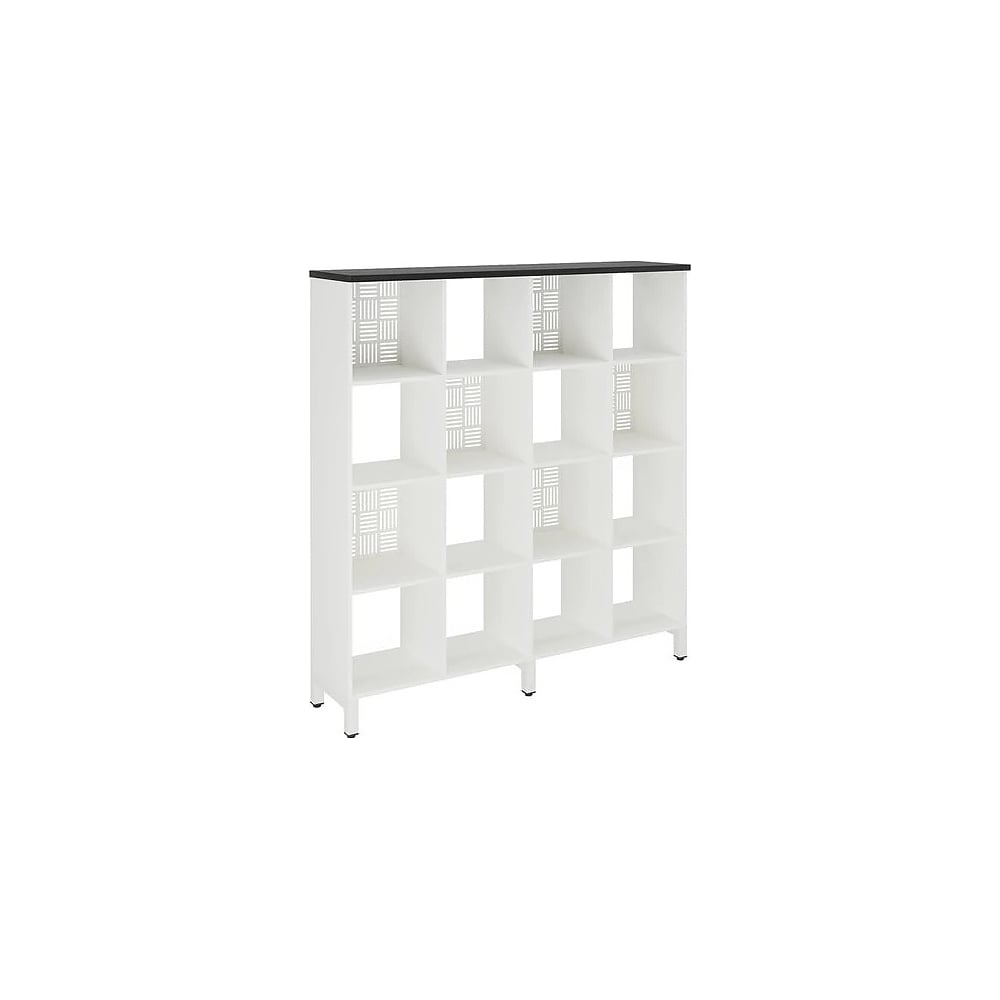 Стеллажная система Kobor SQ-4X4 white/wood 221538