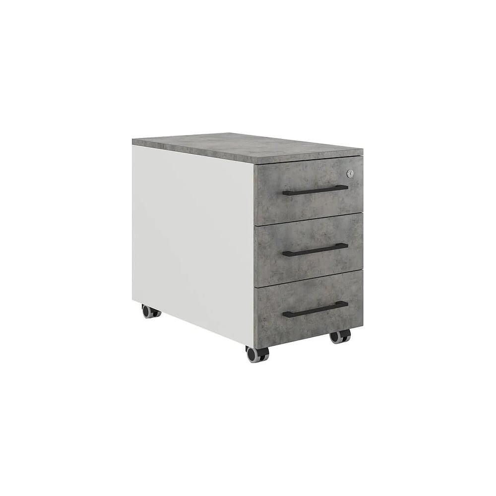 Тумба мобильная Kobor TМ3-40/70 white/chicago 221628