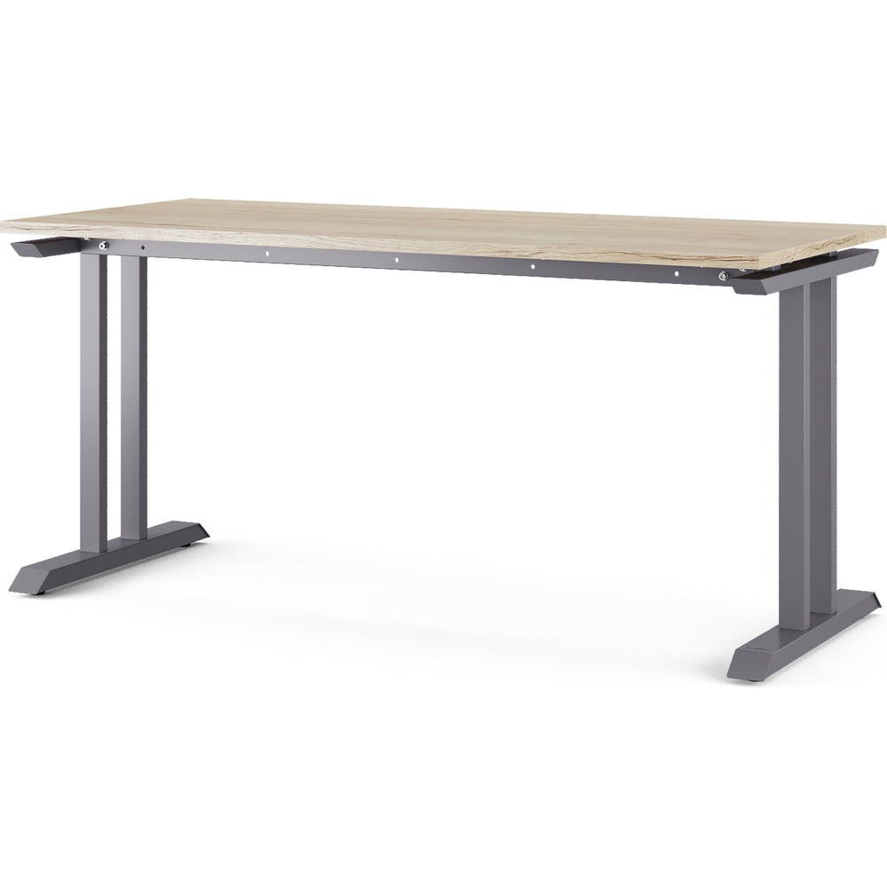 Стол офисный Kobor T-80/60 graphite/natural 212664