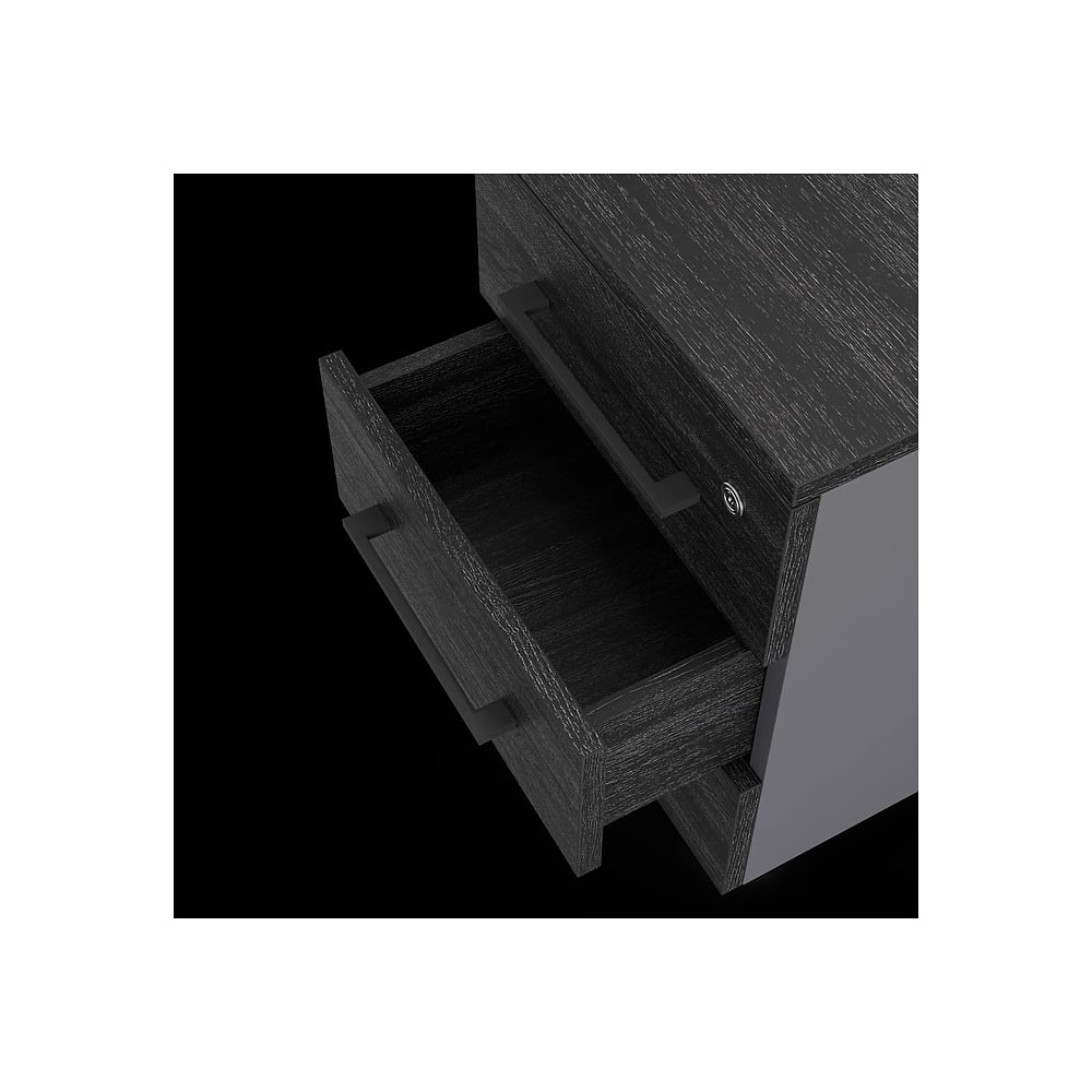 Тумба мобильная Kobor TМ4-40/60 graphite/wood 221675