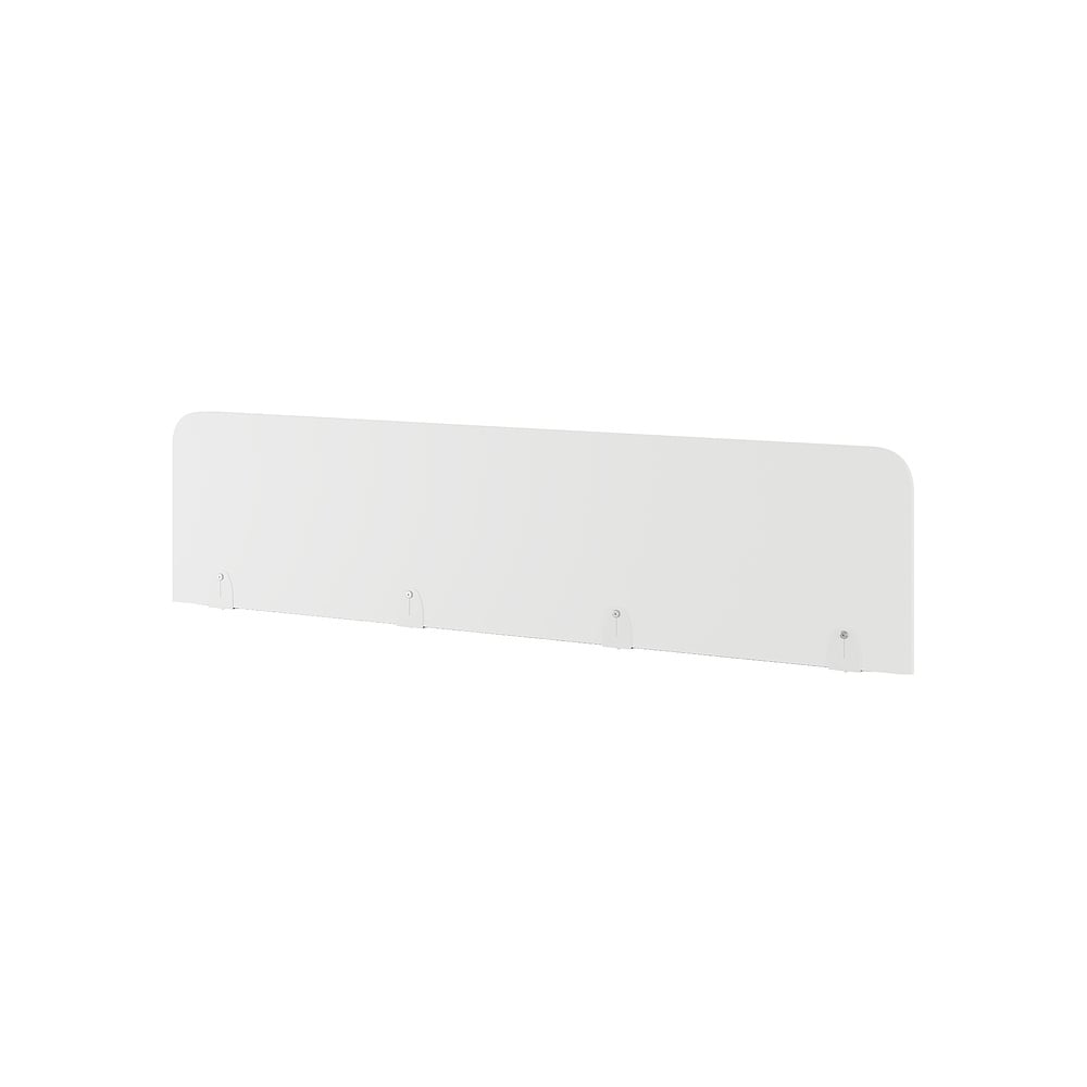 Верхний экран-перегородка Kobor ЛДСП EV-80 white/premium 230091
