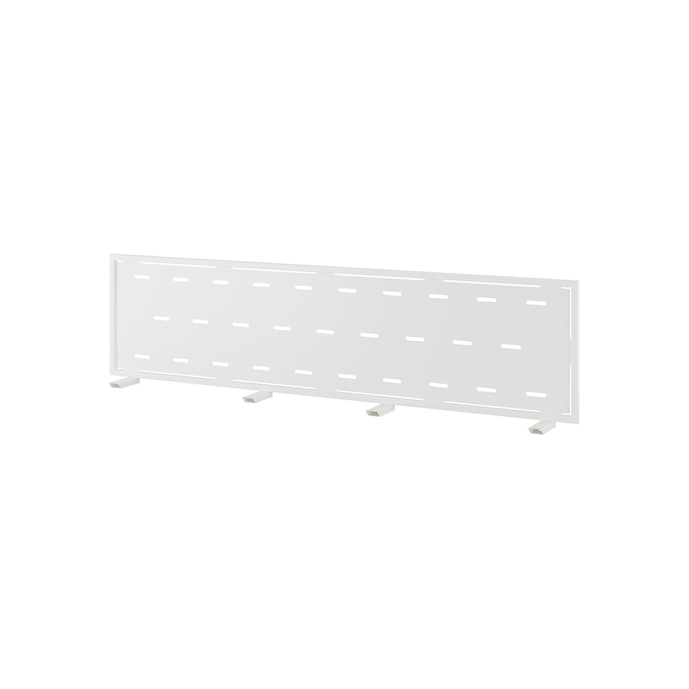 Верхний экран-перегородка Kobor металлический EV1-80 white 230139