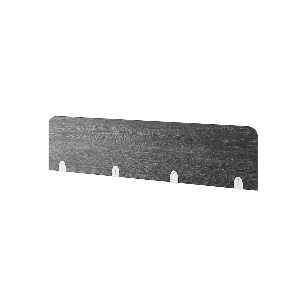 Верхний экран-перегородка Kobor ЛДСП EV-80 white/wood 230103