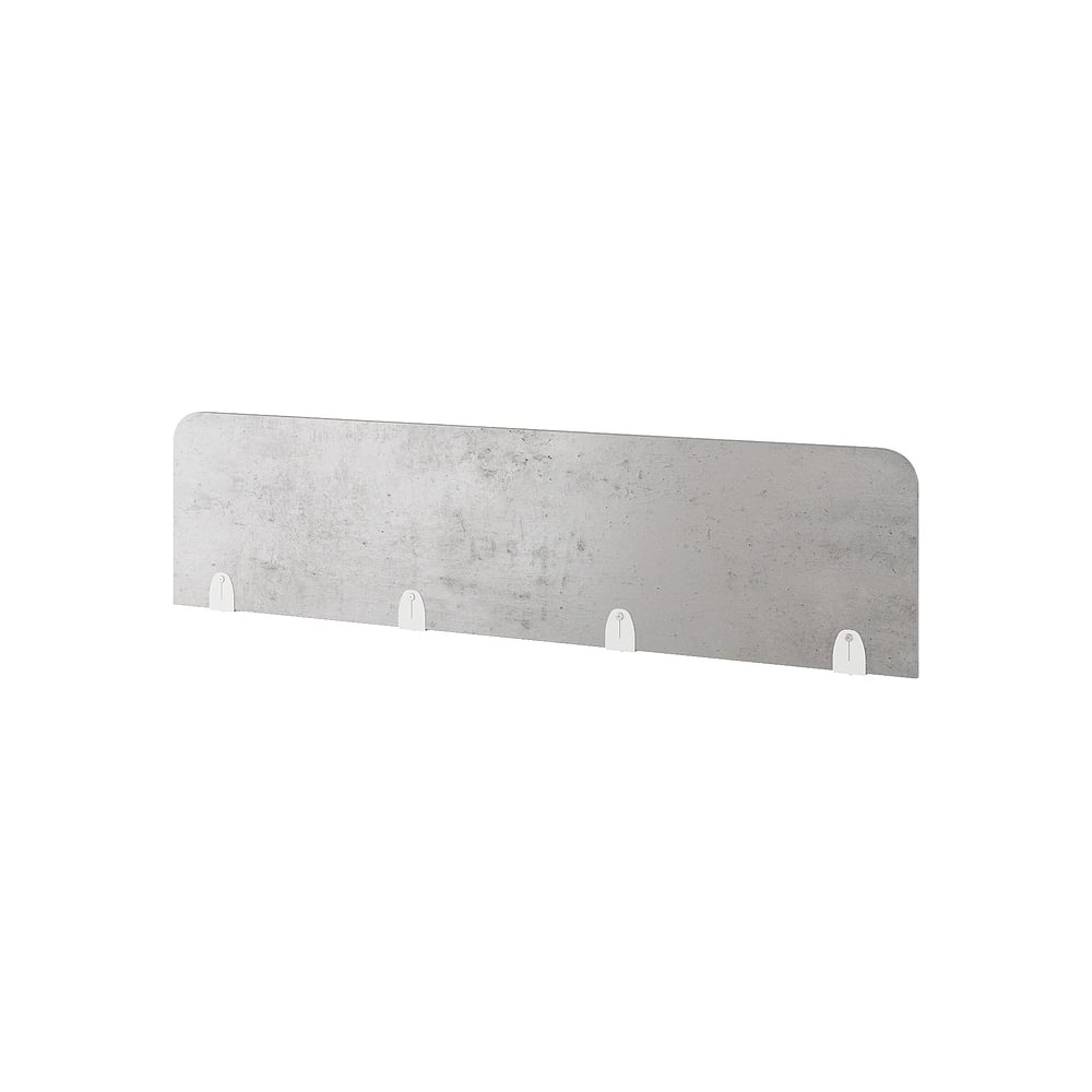 Верхний экран-перегородка Kobor ЛДСП EV-80 white/chicago 230097