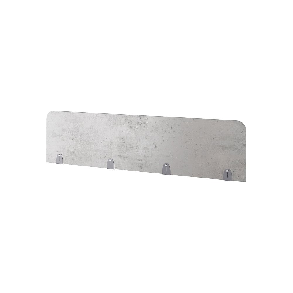Верхний экран-перегородка Kobor ЛДСП EV-80 graphite/chicago 230037