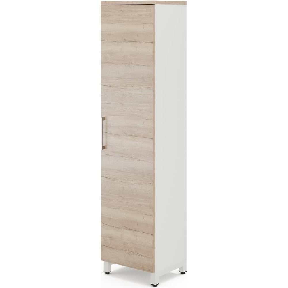 Шкаф распашной Kobor HR/5-45/60/M white/natural 221110