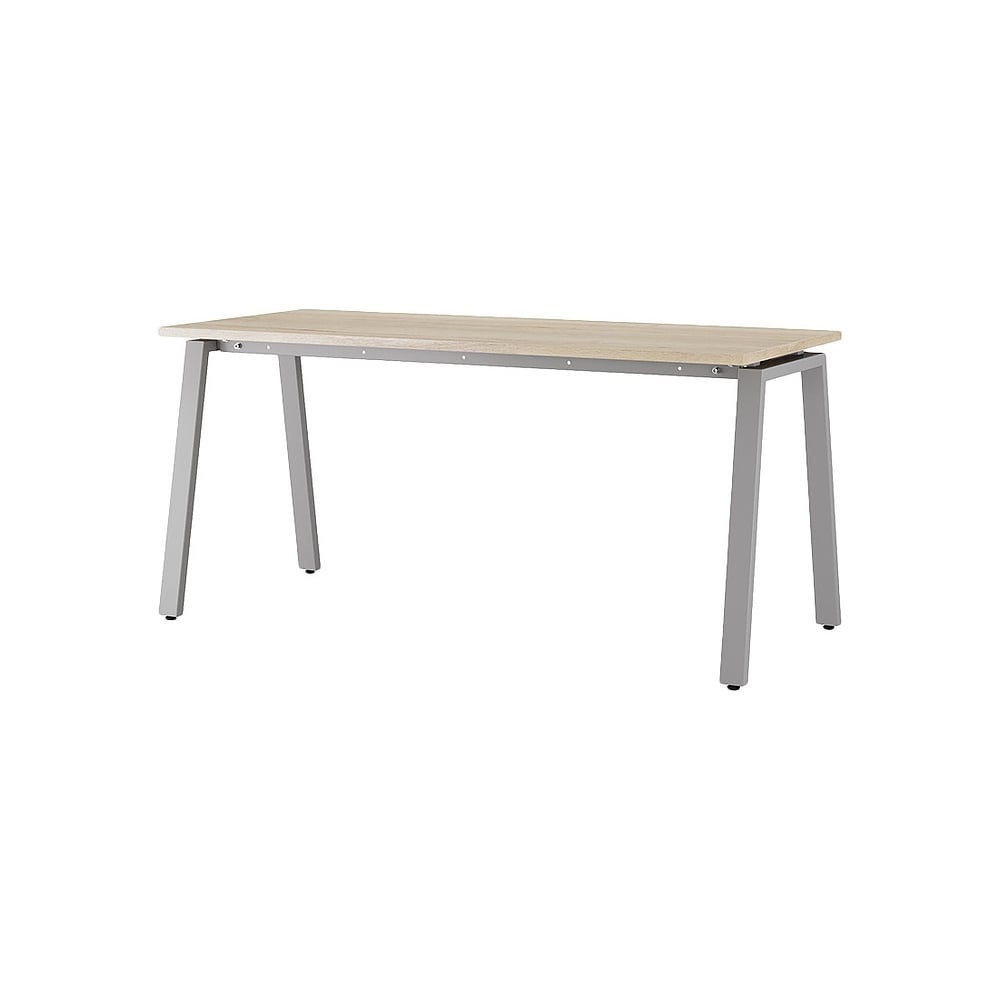 Стол компьютерный Kobor KA-80/60 aluminum/natural 250688