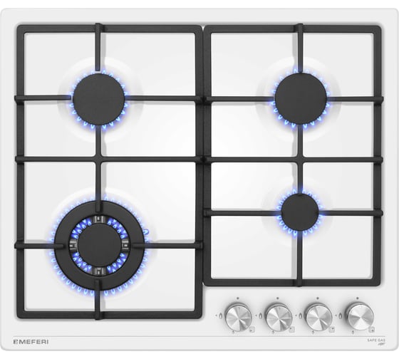 Изображение товара Варочная панель газовая MEFERI MGH604WH LIGHT МФ-00002077