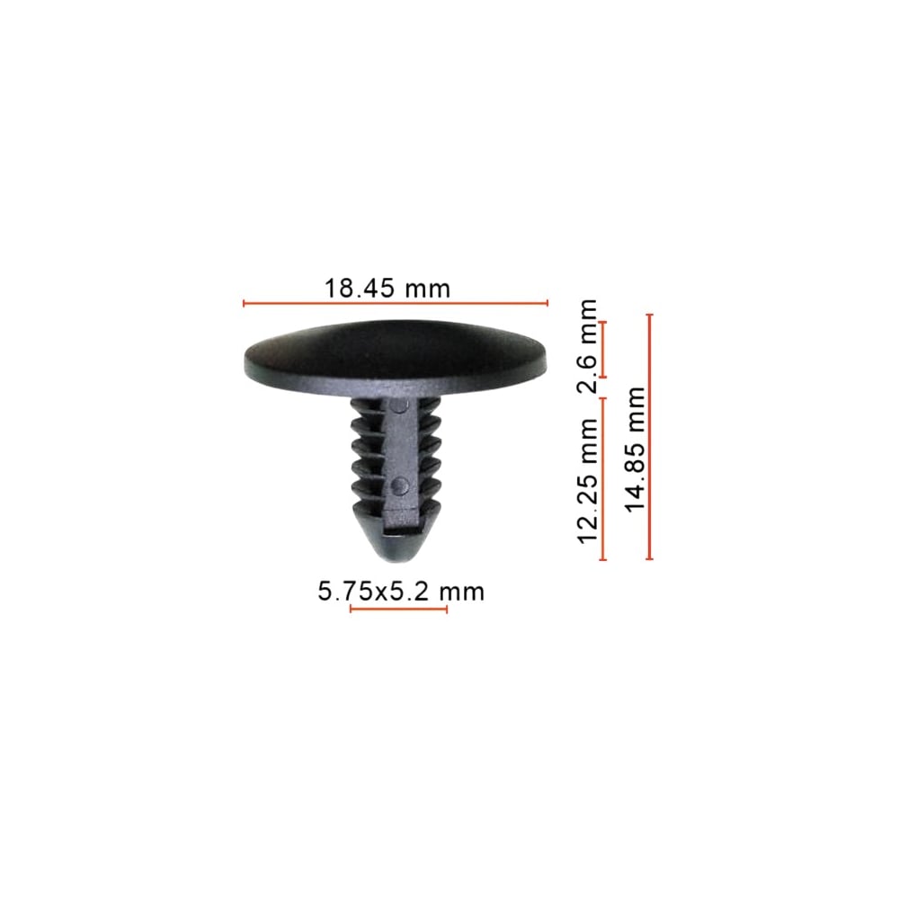 Пистон AVERS для BMW 52208133466 10 шт 52208133466-10
