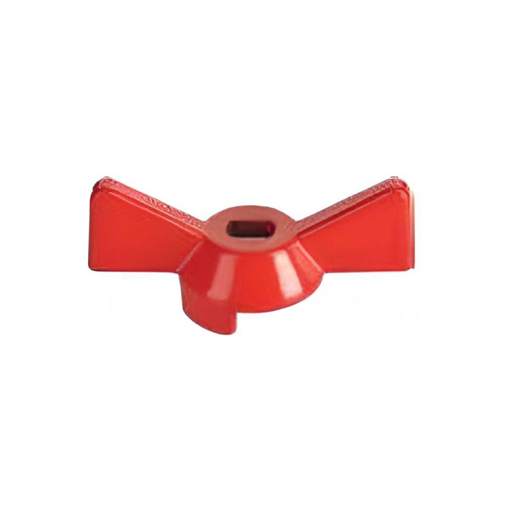 Ручка-бабочка для крана СаМат Плюс 1/2"-3/4" красная (4 шт) SanT-2097
