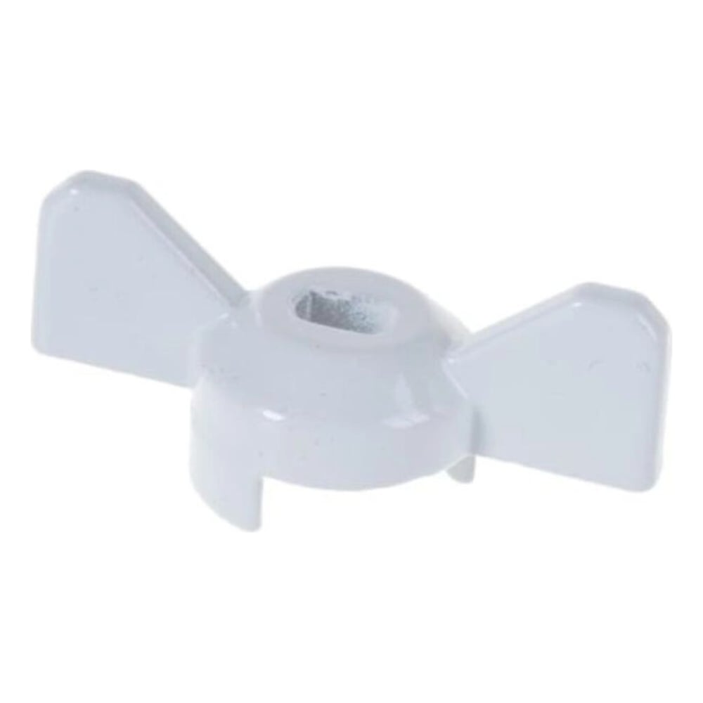 Ручка-бабочка для крана СаМат Плюс усиленная 1/2"-3/4" белая (2 шт) SanT-2258