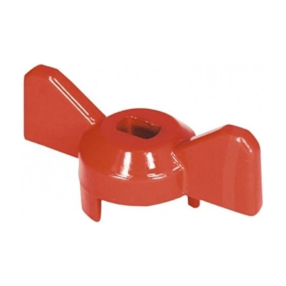 Ручка-бабочка для крана СаМат Плюс усиленная 1/2"-3/4" красная (2 шт) SanT-2256