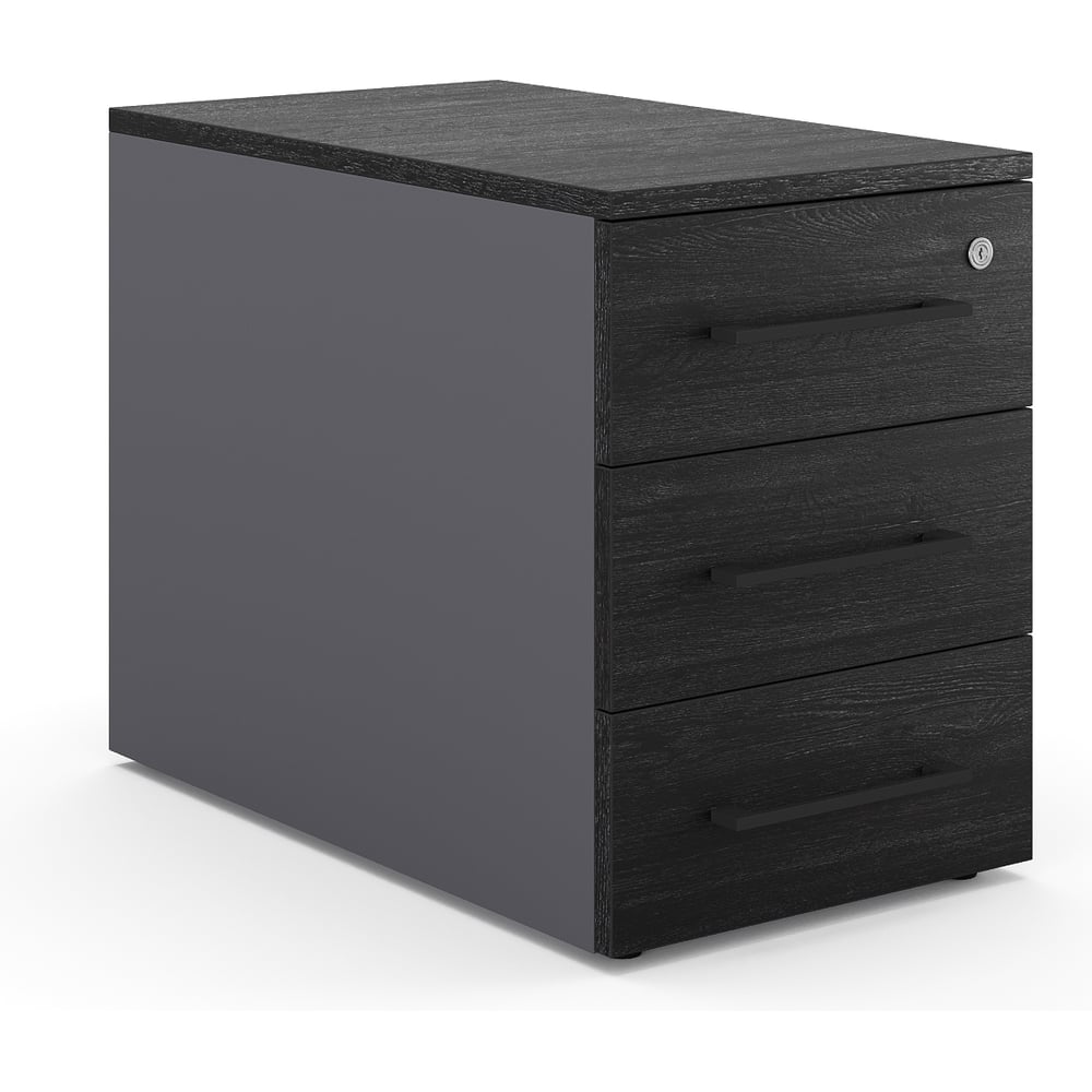 Тумба приставная Kobor TS3-40/60 graphite/wood 221594