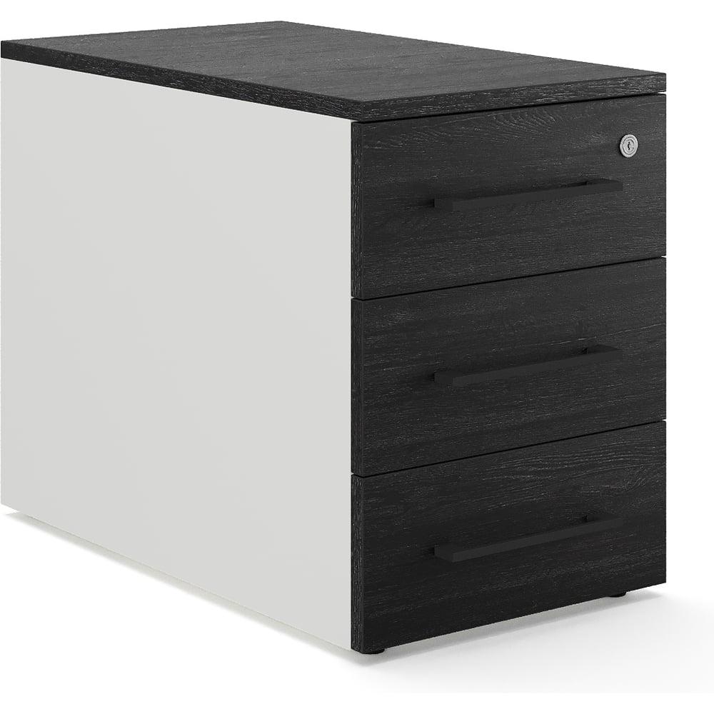 Тумба приставная Kobor TS3-40/50 white/wood 221631