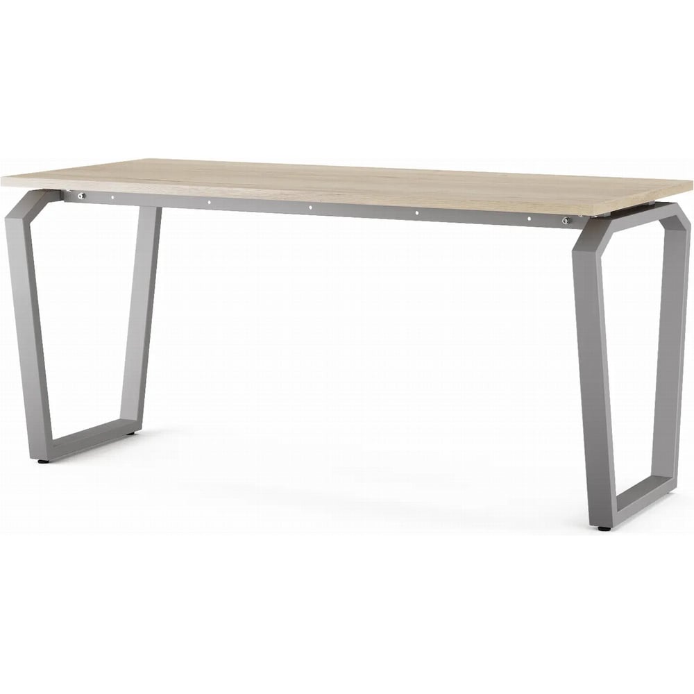 Стол офисный Kobor TB-160/70 aluminum/natural 214859