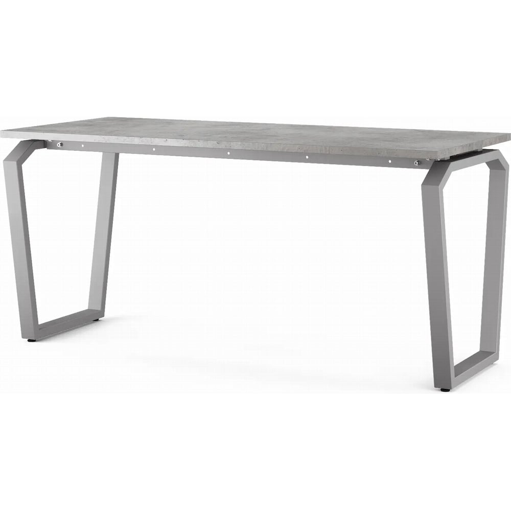 Стол офисный Kobor TB-160/70 aluminum/chicago 214817