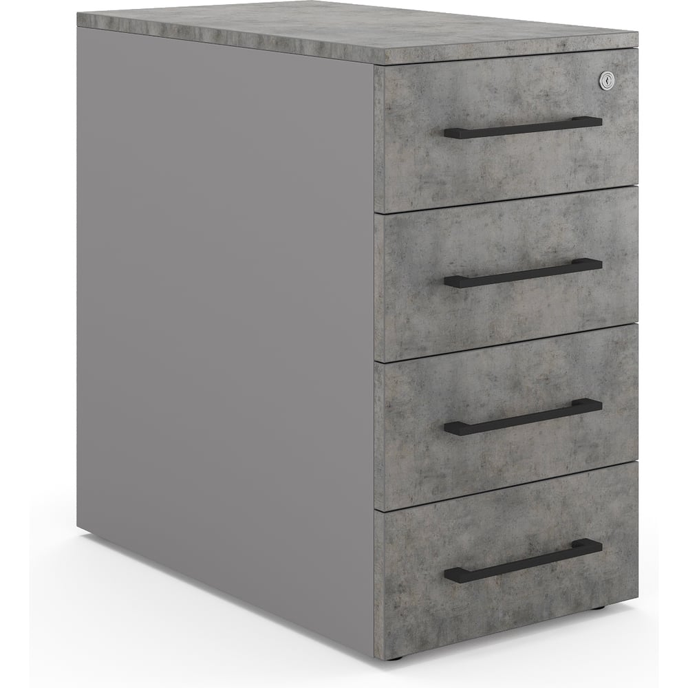 Тумба приставная Kobor TS5-40/50 aluminum/chicago 221754