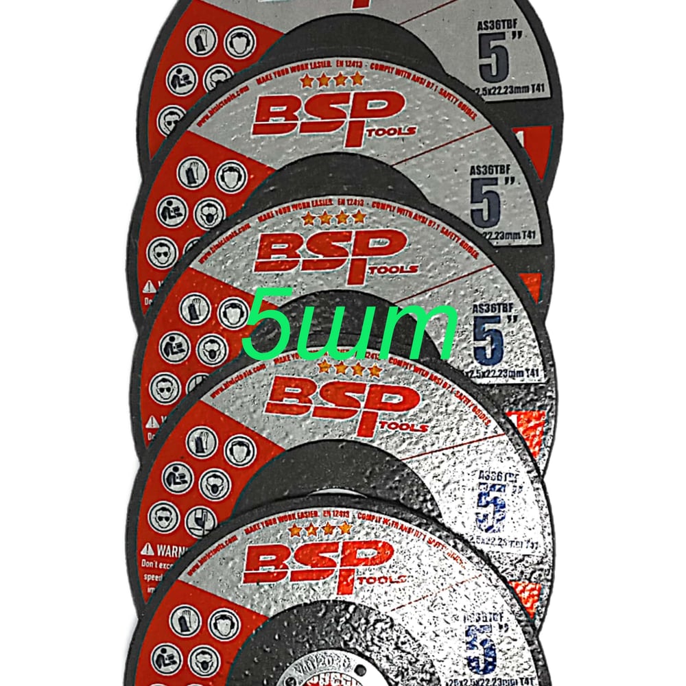Отрезной круг BINIC 125x2,5x22мм,BSP PRO,AS36T-BF,T41(5шт/упак) 101702