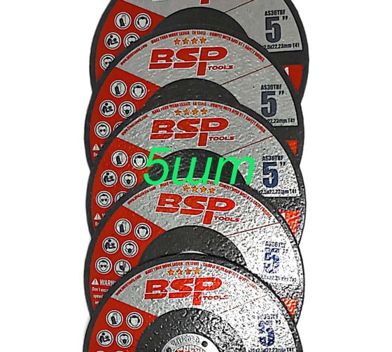 Изображение товара Отрезной круг BINIC 125x2,5x22мм,BSP PRO,AS36T-BF,T41(5шт/упак) 101702