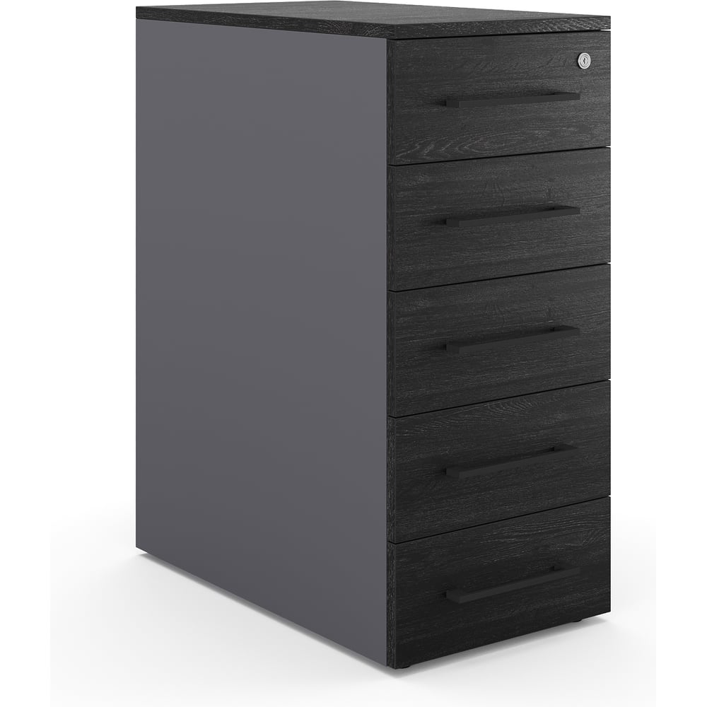 Тумба приставная Kobor TS5-40/50 graphite/wood 221745