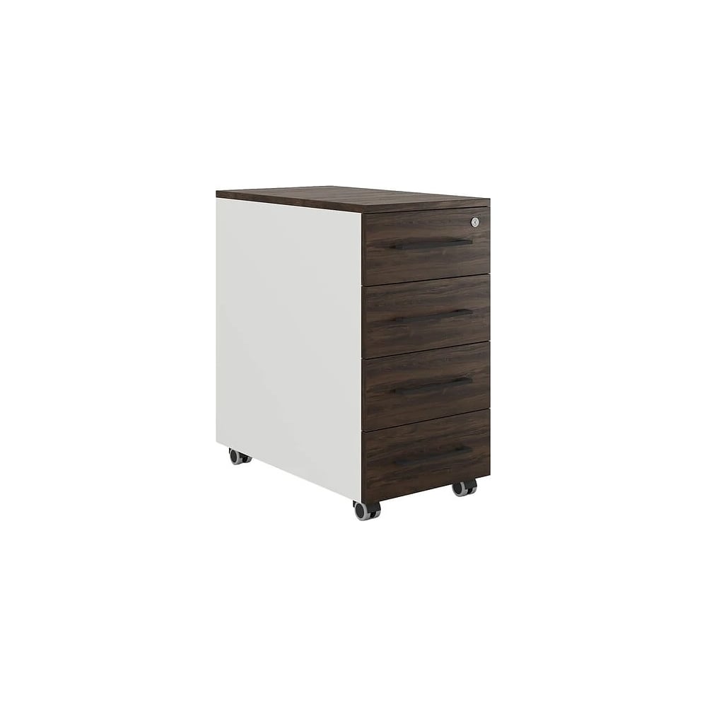 Тумба мобильная Kobor TМ4-40/70 white/charlston 220668