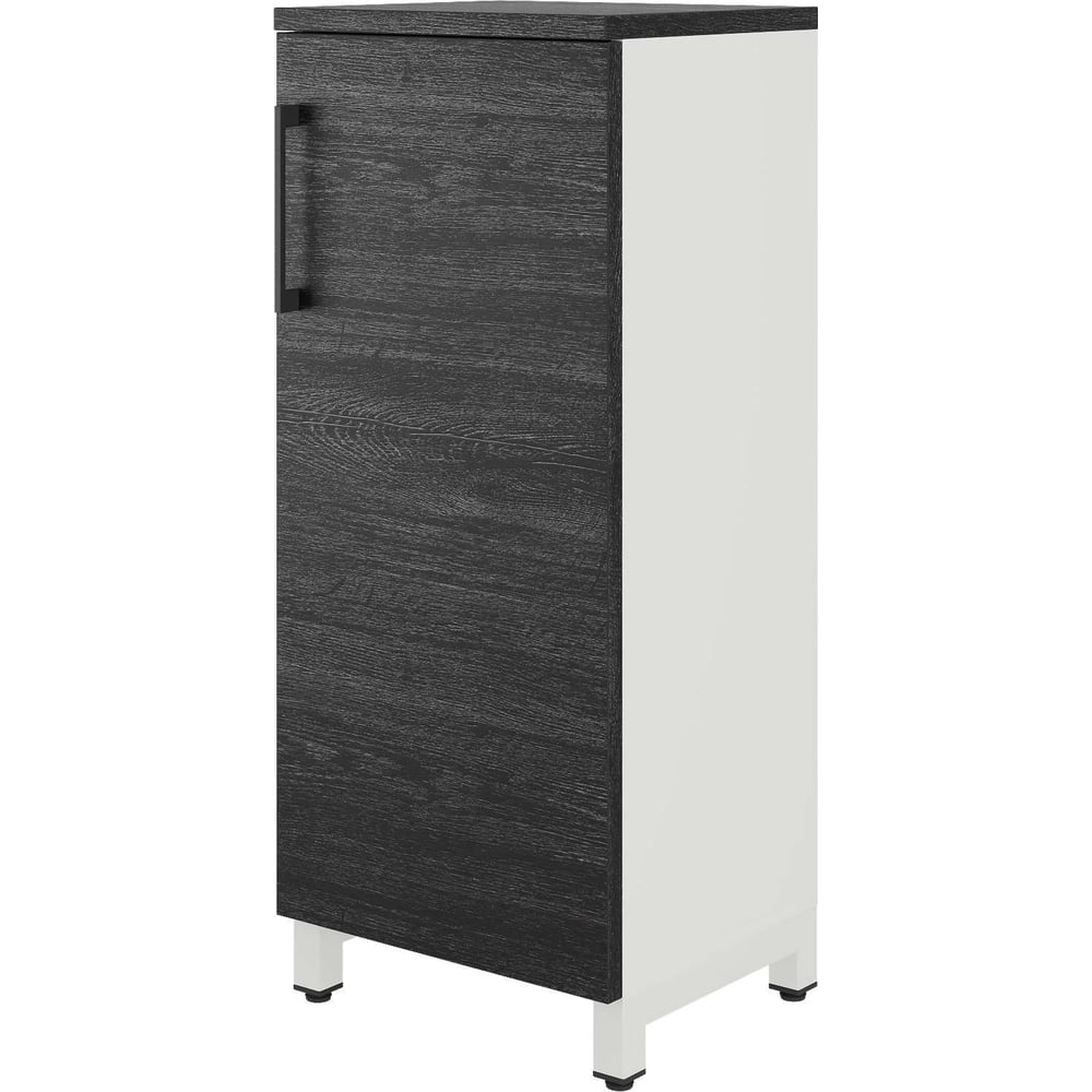 Шкаф распашной Kobor HR/3-45/60/M white/wood 221931