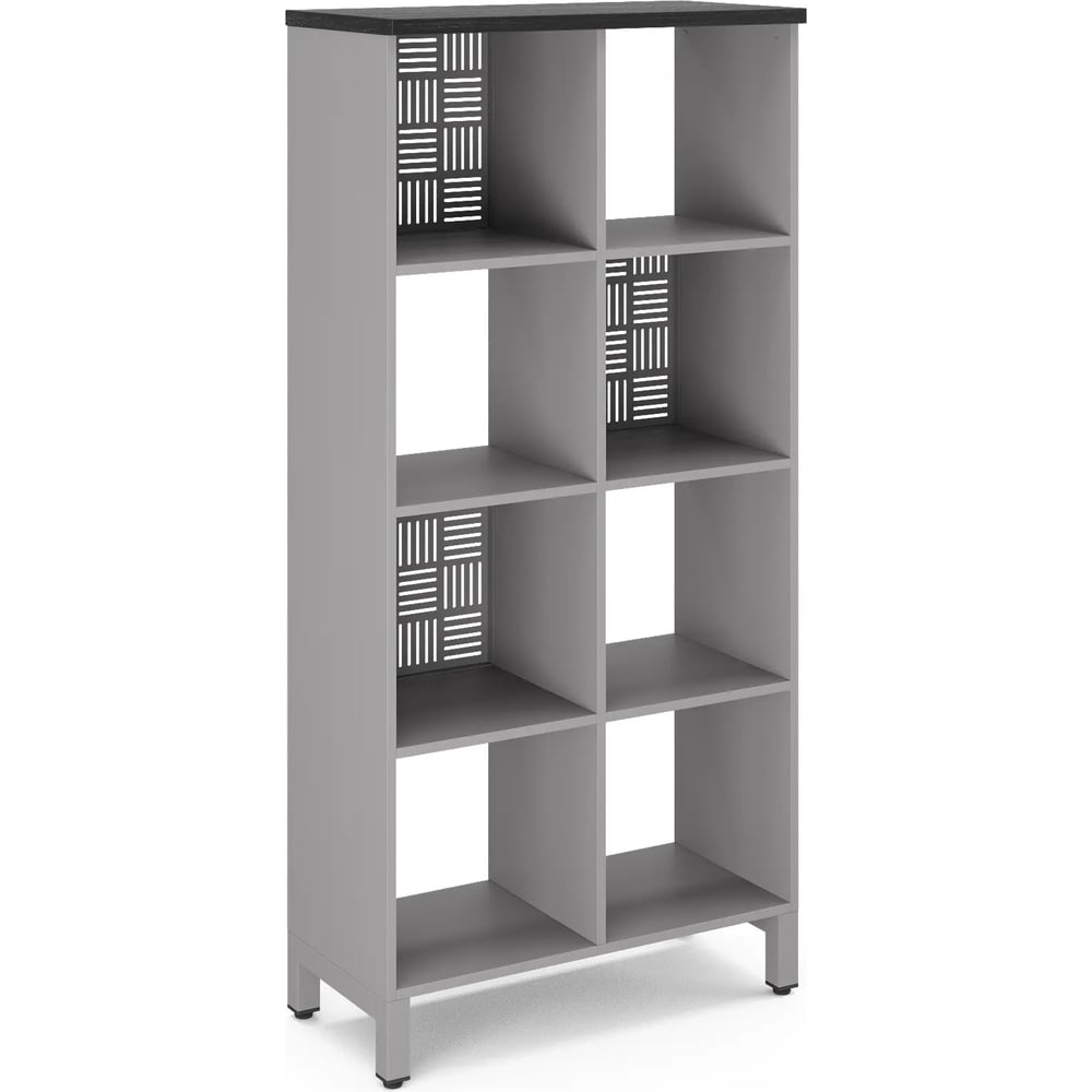 Стеллажная система Kobor SQ-4X2 aluminum/wood 221528
