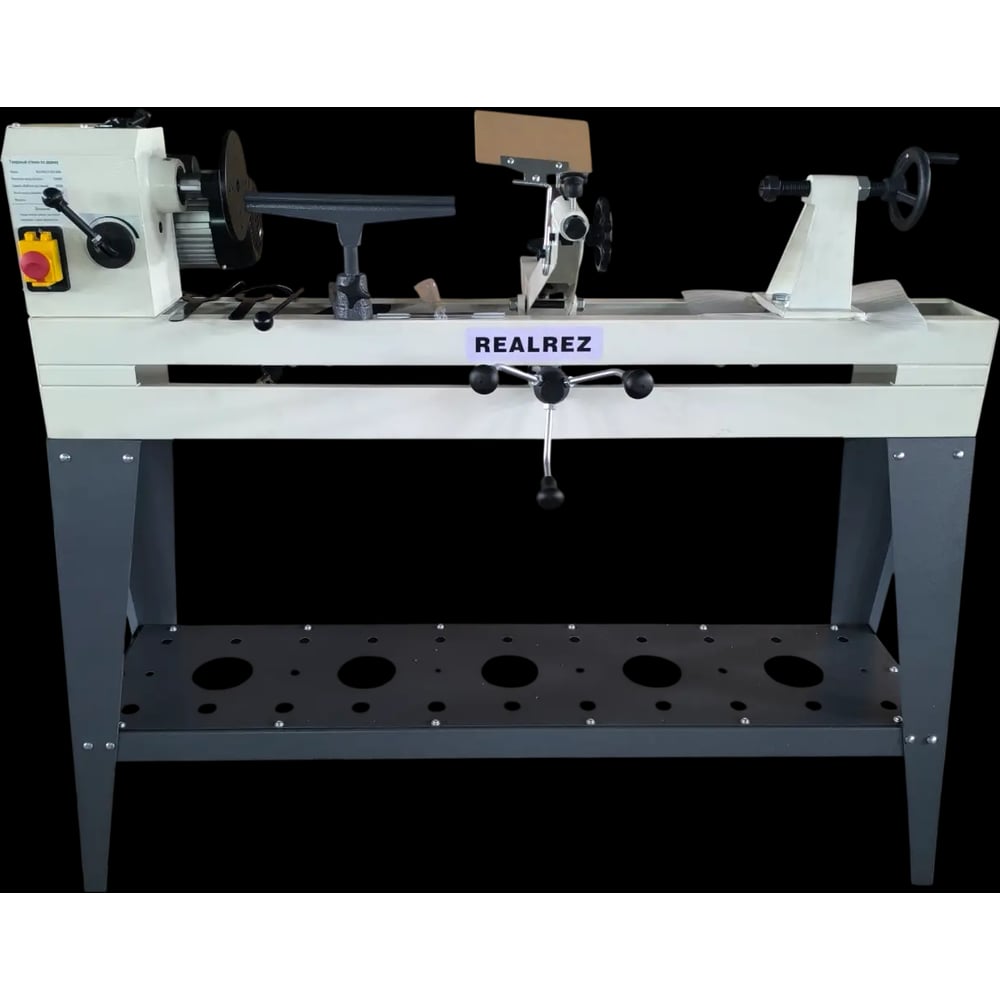 Изображение товара Станок токарный по дереву REALREZ R1000 550W REZ-R-1000