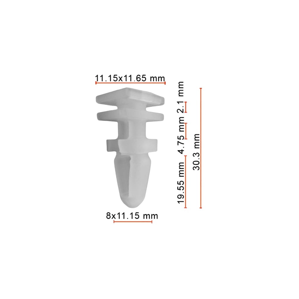 Клипса AVERS для BMW 51478234047 10 шт 51478234047-10