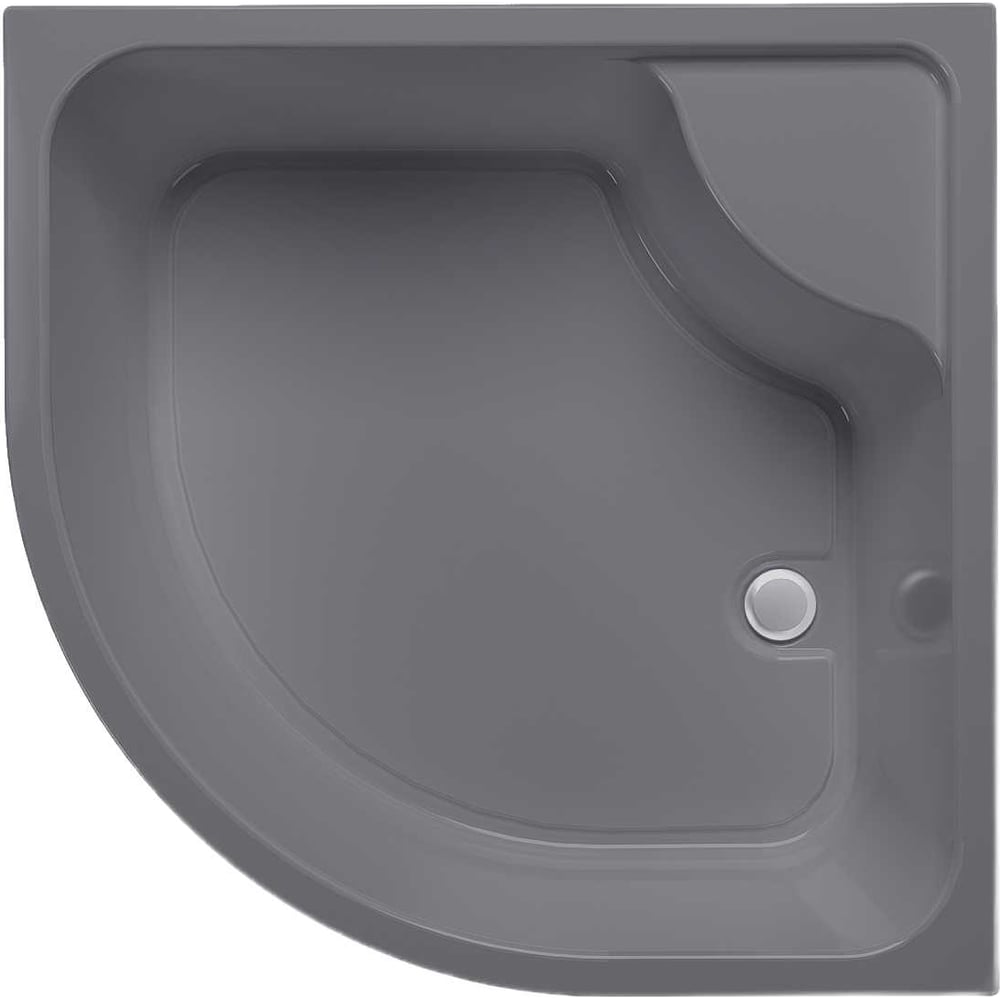 Поддон Alex Baitler 1/4 круга 90х90х42 в сборе AB9042DU_GRAY