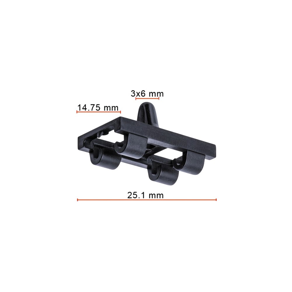 Клипса AVERS для BMW 51337008409 10 шт 51337008409-10