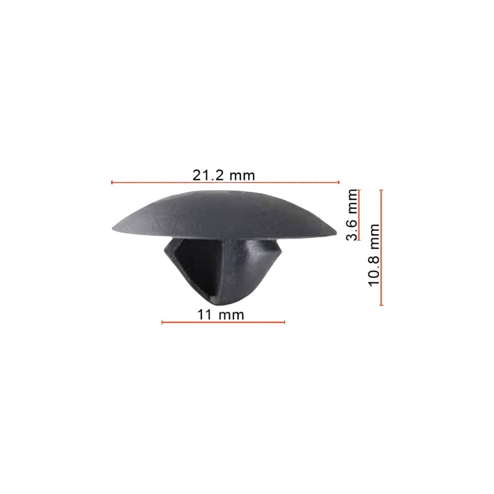 Крепеж AVERS для BMW 51489119216 10 шт 51489119216-10