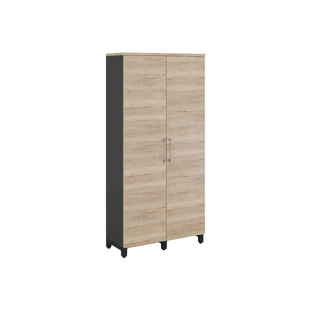 Шкаф распашной Kobor HR/2-90/40/M black/natural 220778