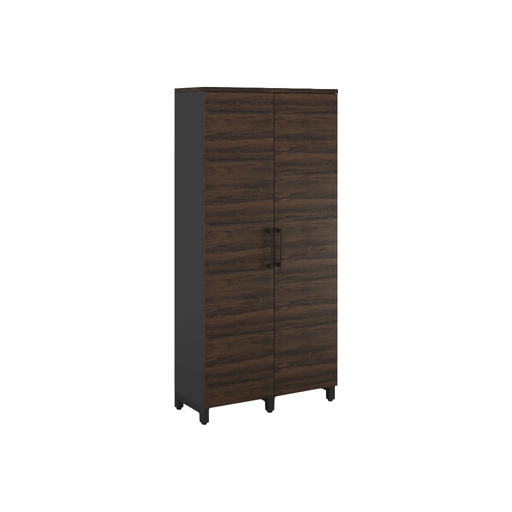 Шкаф распашной Kobor HR/2-90/40/M black/charlston 220781