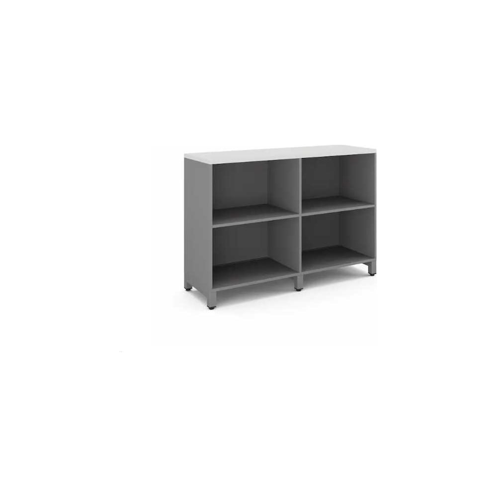 Шкаф открытый Kobor HO/2-120/60/M aluminum/premium 220819