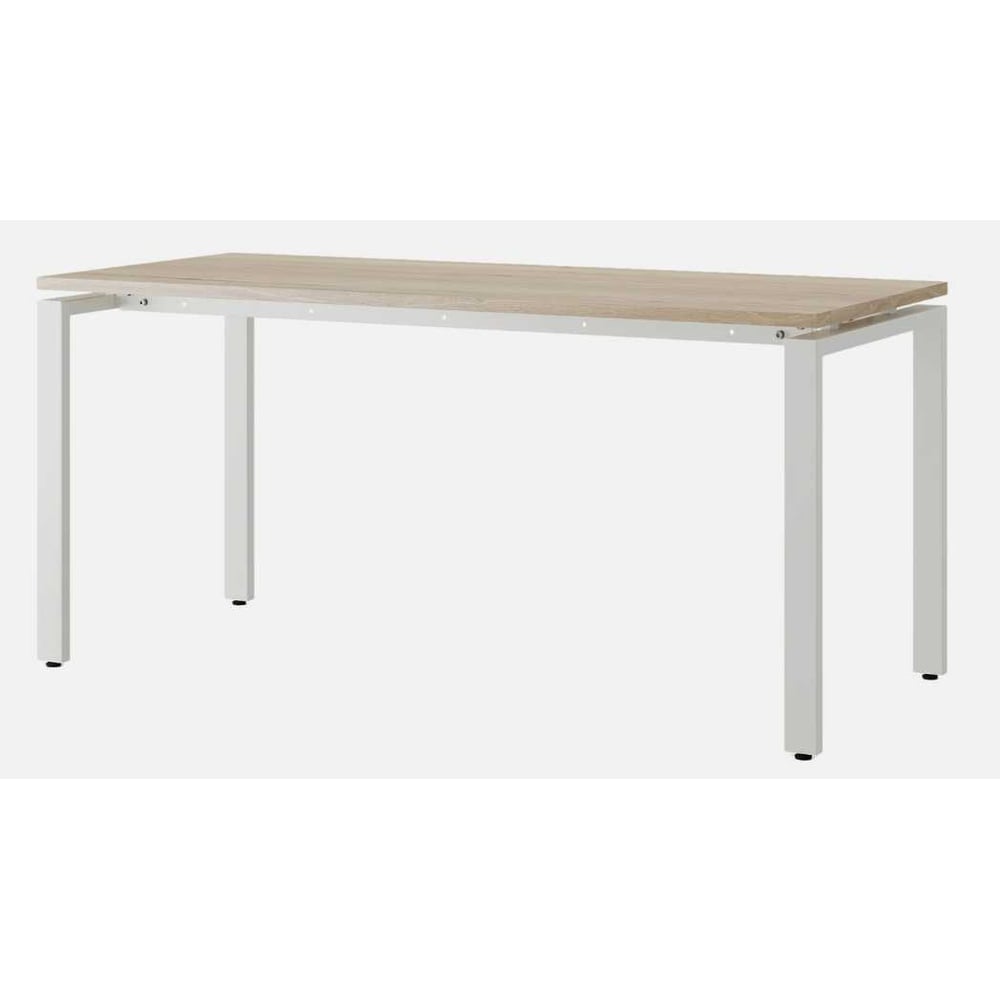 Стол офисный Kobor P-80/70 black/wood 210050