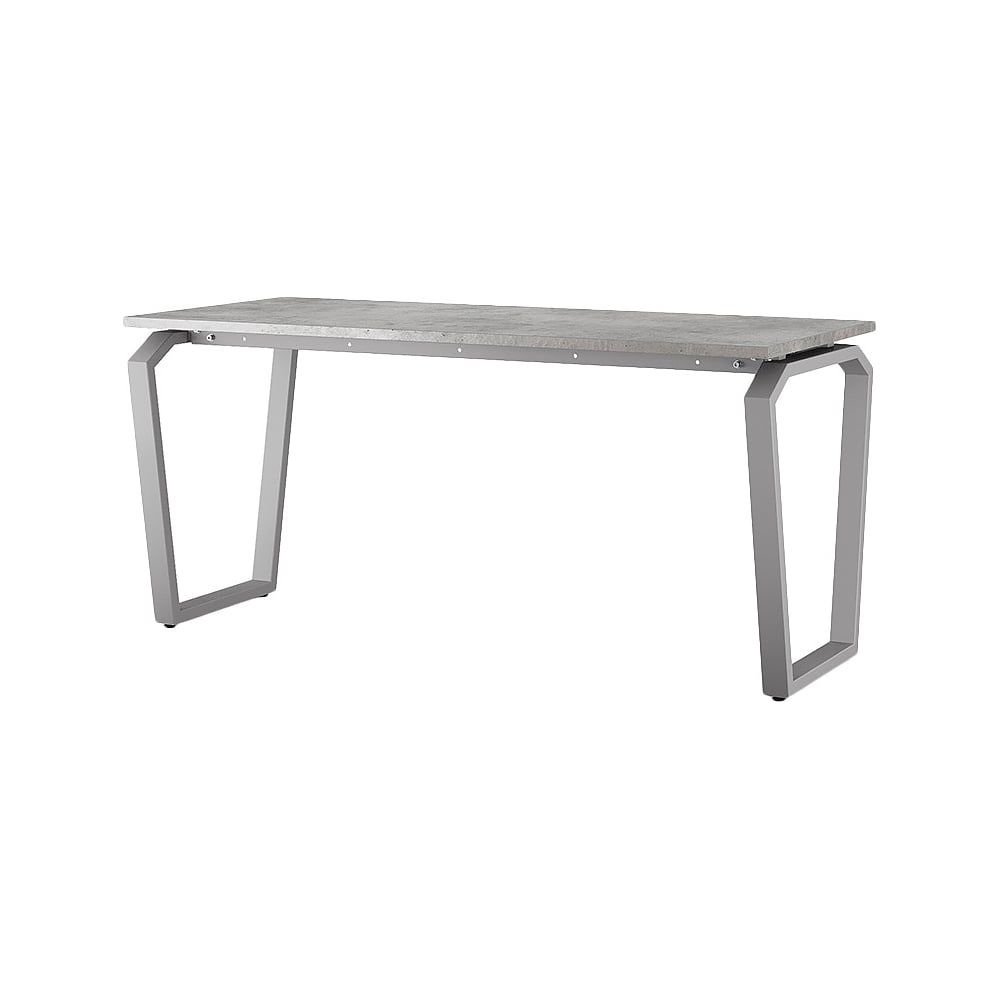 Стол офисный Kobor TB-80/70 aluminum/chicago 214813