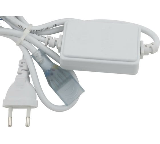 Изображение товара Провод для подключения RGB светодиодных лент Volpe SP4/B67-RGB WHITE 1 STICKER UCX-Q220 10968