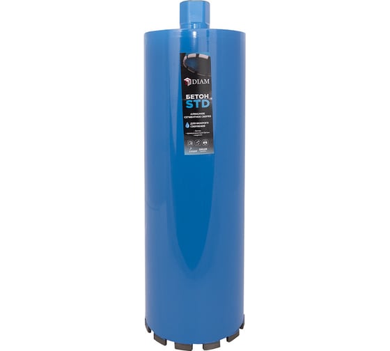 Изображение товара Сверло алмазное Бетон STD САМС (162x450 мм; 12 сегментов; 1 1/4UNC) Diam 310121