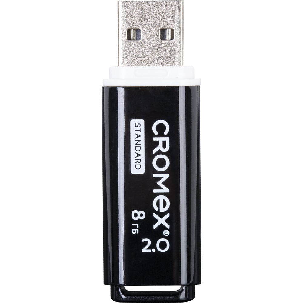 Флеш-диск Cromex Standard USB 2.0 8 ГБ, черный 514157