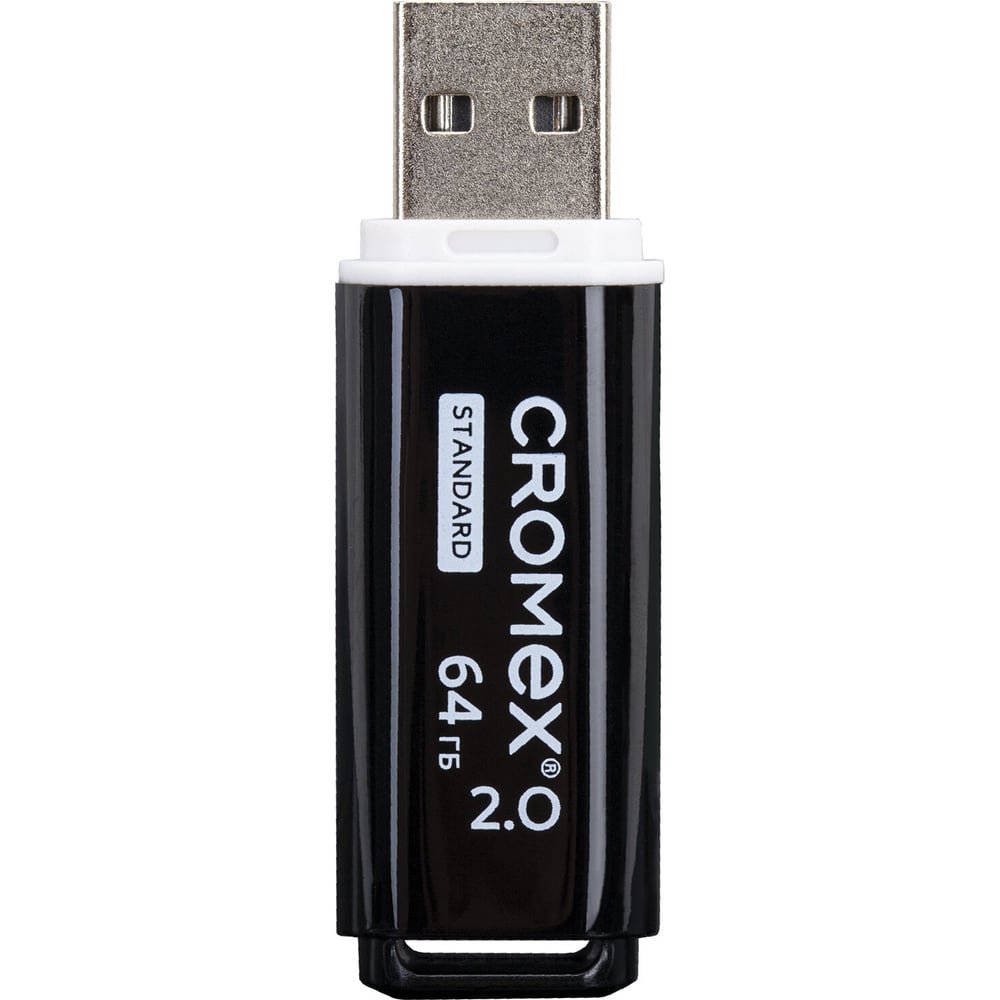 Флеш-диск Cromex Standard USB 2.0 64 ГБ, черный 514160