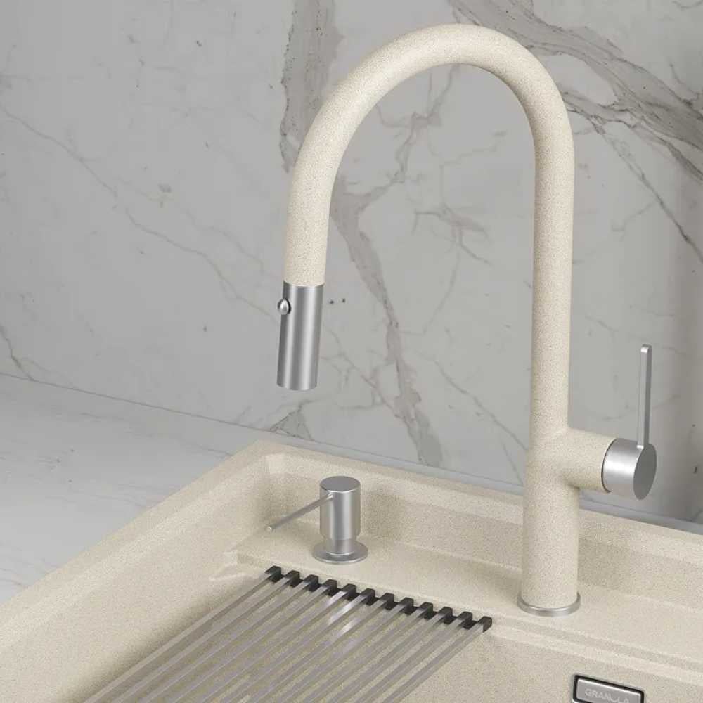 Смеситель для кухни Granula 9010 пирит