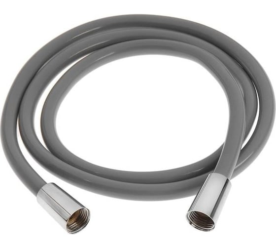 Изображение товара Душевой шланг Zein 160 см, антиперекручивание, латунные гайки, серый Z08SH 5482427