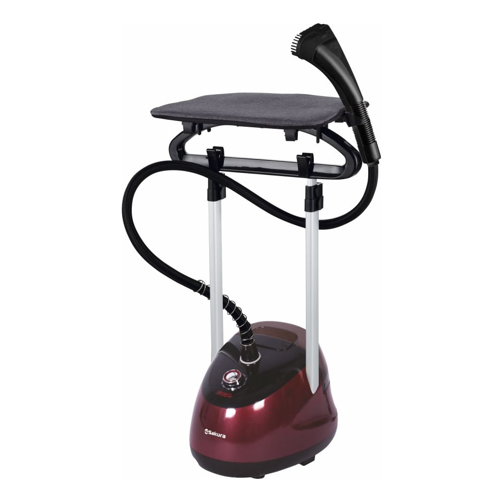 Отпариватель SAKURA SA-3924R 2200 Вт, 2.2 л, черный/бордовый РТ-00070205