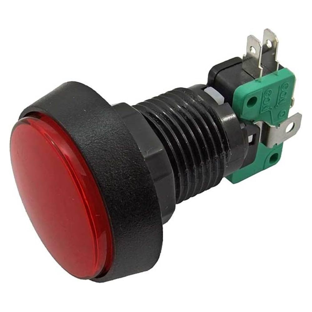 Кнопка RUICHI GMSI-4B-C no(nc)+nc(no) red 91833