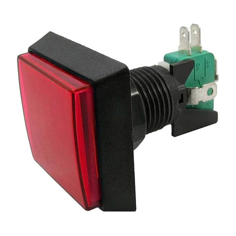 Кнопка RUICHI GMSI-2B-S no(nc)+nc(no) red 50mm 95699