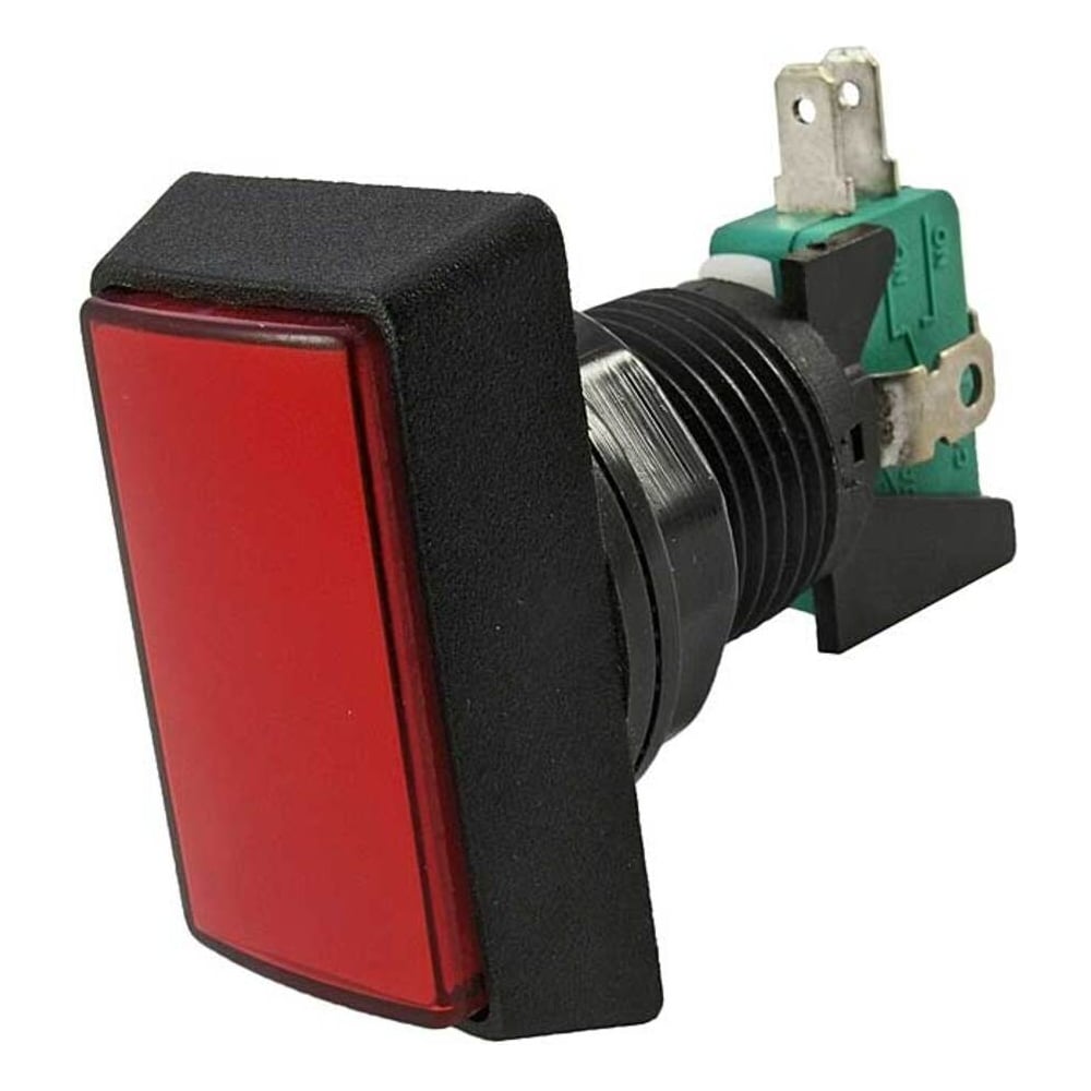 Кнопка RUICHI GMSI-3B-R no(nc)+nc(no) red 57039