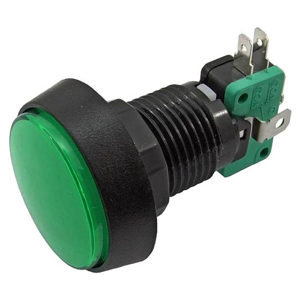 Кнопка RUICHI GMSI-4B-C no(nc)+nc(no) green 91834